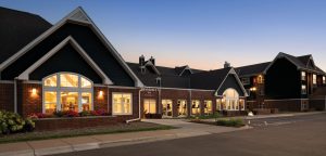 Residence Inn Roseville Exterior at Dusk