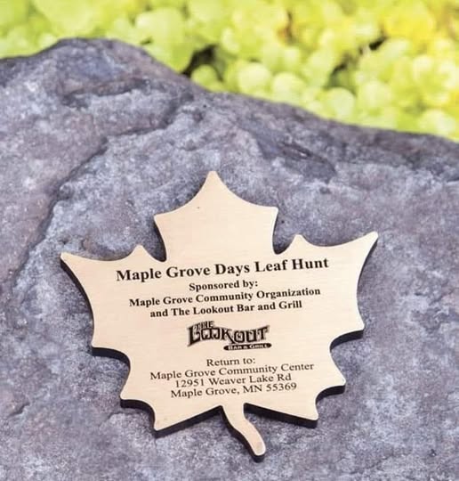 Maple Grove Days Leaf Hunt