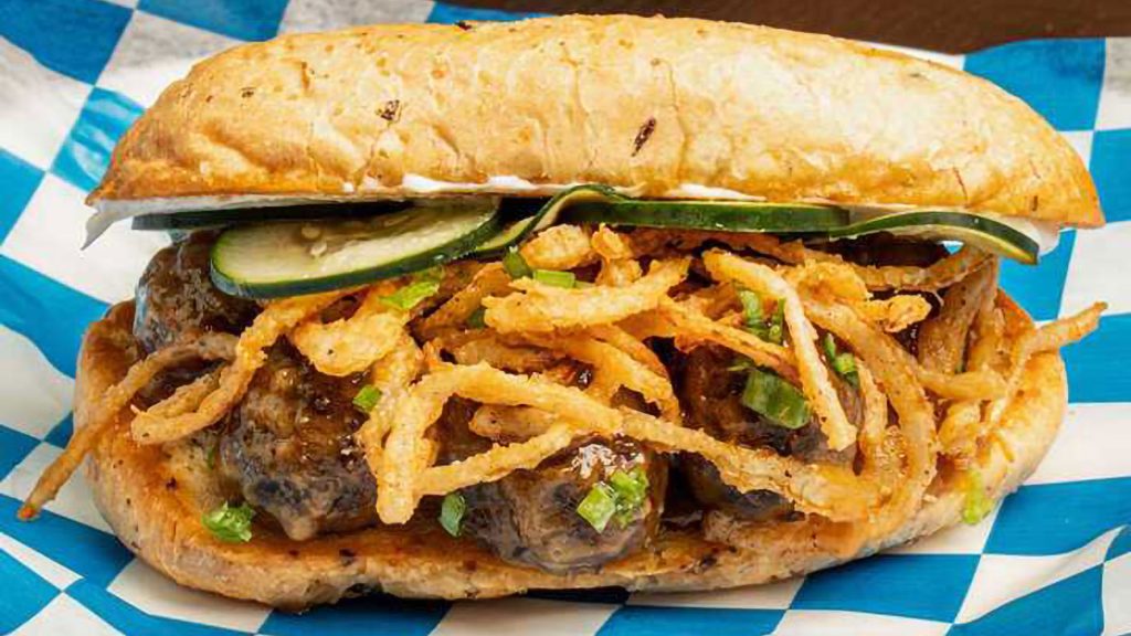 Bison Meatball Sub